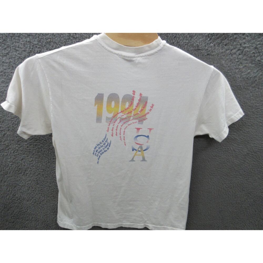 Vintage 1994 USA Women's National Rugby World Cup Scotland Men's Large T-shirt